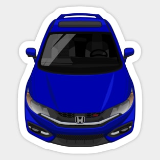 Civic SI 9th gen 2011-2014 - Blue Sticker